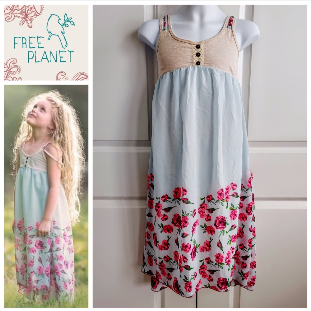 Free Planet Floral Maxi